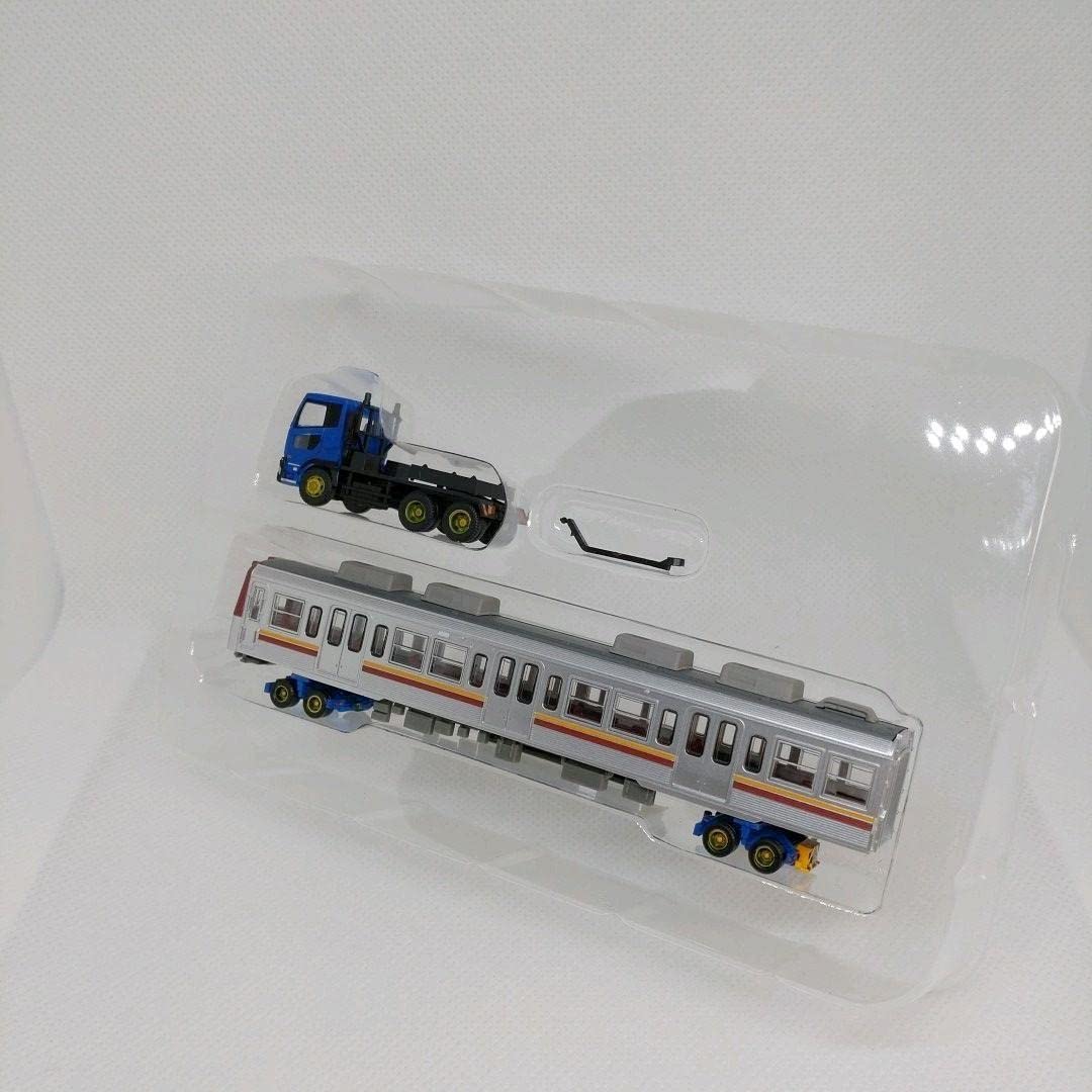 鉄道模型　 鉄道車両陸送セットA　セットB　トレーラーコレクション　トミーテック ザ・トレーラーコレクション 鉄道車両陸送-セットB | トミー
